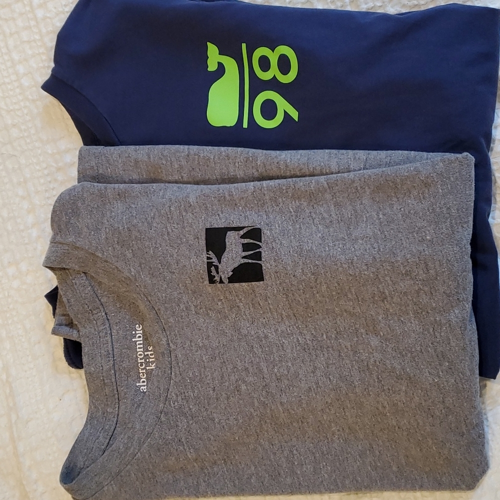 2 long sleeve shirts abercrombie & Vineyard Vines